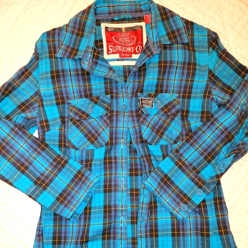 Superdry Plaid Button Down